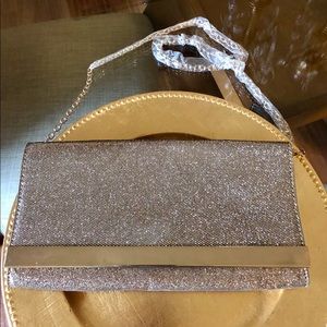ALDO Gold Clutch